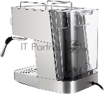 Кофеварка рожковая Maunfeld MF-721S PRO нержавеющая сталь, исп. кофе - молотый/чалды, 1.5 л, 1140 Вт, 15 Бар.
