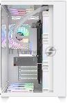 Компьютерный корпус 1STPLAYER MEGAVIEW MV8-TP White / ATX / MV8-TP-WH