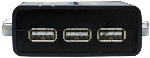 KVM-переключатель ORIGO OKVM4U/A1A, 4-портовый, с портами VGA и USB