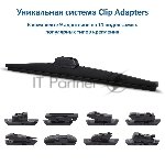 Щетка стеклоочистителя GOODYEAR GY005318 Winter Premium 18''/45 см, 9 переходников