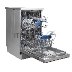 Посудомоечная машина DeLonghi DDWS 465 X Callisto, серебристая, 44.8 см, 10 компл., 52 дБ, класс A++