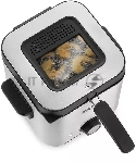 Фритюрница Kitfort КТ-4075 800Вт серебристый/черный