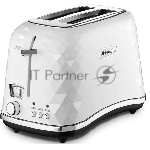 Тостер DeLonghi CTJ2103.W 900Вт белый