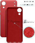 Чехол (клип-кейс) BoraSCO Microfiber Case  для Samsung Galaxy A03 Core  красный