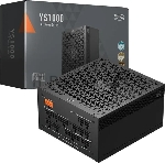 Блок питания  PCCooler P5-YS1000-G1F, 1000Вт, 80 PLUS  Gold, 135мм, модульный, черный