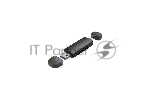 Картридер Vention USB 3.0 A+C (SD+TF) Черный