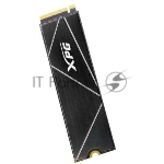 Накопитель SSD ADATA XPG BLADE S70, 4Tb, PCIe 4.0 x4, M.2 2280, NVMe, R/W 7400/6600, с радиатором