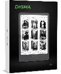 Электронная книга Digma A8 7.8" E-Ink Carta 1873x1404 Touch Screen 1.8Ghz 3072/32Gb/SD/microSDHC/подсветка дисплея темно-серый