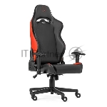 Кресло игровое WARP Sg чёрно-красное (экокожа, алькантара) (SG-BRD)