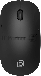 Мышь Оклик 202MW черный оптическая 1000dpi беспров. USB 3but (2070314)