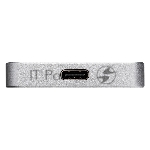 Внешний накопитель SSD Smartbuy 1Tb USB 3.2, Portable P5 Pro, R/W 2000MB/1800MB/s, черный/серебристый