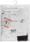 Брюки рабочие Master Color 30-8013 белые, эластичный пояс, 6 карманов, размер XL