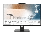 Моноблок MSI Modern AM272P 1M AiO 27" FHD (1920x1080)IPS AG Non-touch, Core i3-100U (1.2GHz), 8GB DDR5(1x8GB),256GB SSD M.2,Intel UHD,WiFi,BT,camera,WirelessKB&mouse Eng/Rus,NoOS,1y war-ty,Black