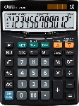 Калькулятор настольный Deli Core E1630 черный 12-разр.