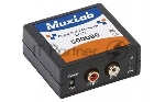 Преобразователь MuxLab 500080 цифро-аналоговый (ЦАП) сигнала LPSM, 1 цифровой оптический вход (Toslink), 1 цифровой коаксиальный вход (S/PDIF), 1 аналоговый аудиовыход (RCA)