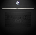 Духовой шкаф Bosch HSG7361B1 Home Connect!! Serie 8, черный, 21 режим + комбинированные режимы, функция приготовление на пару 100%, 4-слойное остекление, 3 цветных текстовых TFT-дисплея 2,5" с сенсорным управлением, ControlRing, функции HomeConnect, трехстороннее LED-освещение,самоочистка EcoClean
