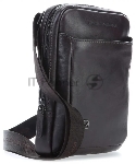 Сумка мужская Piquadro Black Square CA3084B3/TM, темно-коричневый, натур.кожа