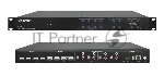 Матричный коммутатор Infobit iMatrix H44AM HDMI 4K60, 4х4, 3840x2160/60 Гц; 4 цифровых аудиовыхода SPDIF, 4 аудиовыхода Toslink с поддержкой Audio Matrix/Downscaling/AOC