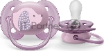 Пустышка Philips Avent ultra soft, собачка, 6-18 мес., 1 шт.