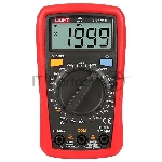 Цифровой мультиметр UNI-T UT131D Напряжение переменного/постоянного тока (250 В); постоянный ток (10А); Сопротивление (200 МОм); NCV, ручной диапазон