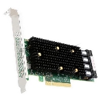 HBA-адаптер Broadcom SAS 9400-16i SGL (05-50008-00 ) PCIe 3.1 x8 LP, Tri-Mode SAS/SATA/NVMe 12G HBA, 16port(4*int SFF8643), 3416 IOC