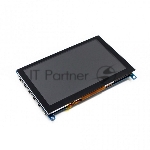 Емкостной сенсорный дисплей без корпуса ACD18-RA417 Waveshare 5", 800*480 TFT матрица, вход HDMI, питание по USB, для Raspberry Pi 3 (WS14300)