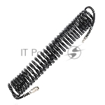 Шланг спиральный PATRIOT PU 15/8, полиуретан, длина 15 м, диаметр 8x12 мм,быстросъем.