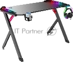 Стол игровой Defender PLATINUM RGB BLACK