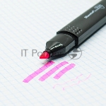 Текстовыделитель Silwerhof Prime 108031-08 скошенный пиш. наконечник 1-4мм розовый коробка