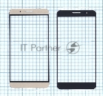 Стекло для Huawei ShotX / Honor 7i золотое