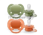 Пустышка Philips Avent ultra soft, 2 шт
