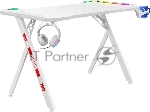 Стол игровой Defender FOTON RGB WHITE
