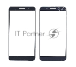 Стекло для Huawei ShotX / Honor 7i синее