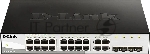 Управляемый L2 коммутатор D-Link DGS-1210-26/FL2A с 24 портами 10/100/1000Base-T и 2 портами 1000Base-X SFP
