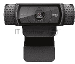 Веб-камера Logitech C920E,1080P, черный