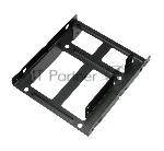 Салазки для установки двух HDD/SSD 2.5'' в отсек 3.5" Gembird MF-22535M, металл, пакет