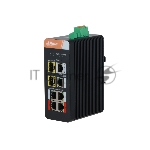 Коммутатор Dahua DH-IS4207-4GT-120 5G 2SFP 4PoE 120W неуправляемый