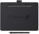 Планшет для рисования Wacom Intuos M Bluetooth CTL-6100WLK-N Bluetooth/USB черный