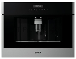 Кофемашина встраиваемая Gorenje CMA9200UX нержавеющая сталь/черный, исп. кофе - зерновой/молотый, 1.8 л, 1350 Вт, 15 Бар.