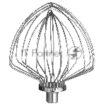 Стальной венчик для чаши KitchenAid 5KSM5THWWSS 4.8 / 4.7 / 4.3 / 3 л., нержавеющая сталь