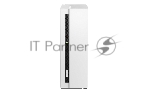 Сетевое хранилище SMB QNAP TS-133 NAS 1 HDD tray. ARM 4-core Cortex-A55 1.8GHz, ram 2 GB (max), 1x1GbE, 1xUSB 2.0 port,1xUSB 3.2 Gen 1