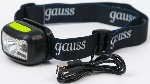 Фонарь налобный GAUSS GFL402 3W 220lm Li-ion 1200mAh LED