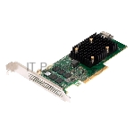 RAID-контроллер Broadcom MegaRAID 9560-8I SGL (05-50077-01 / 03-50077-01009) PCIe 4.0 x8 LP, SAS/SATA/NVMe, RAID 0,1,5,6,10,50,60, 8port(1 * int SFF8654), 4GB Cache, 3908ROC, RTL (007479)