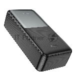 Портативный аккумулятор Hoco J136B, 30000мАч, QC/PD, 3A, с дисплеем, черный
