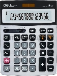 Калькулятор бухгалтерский Deli E39265 серый 16-разр.
