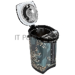 Термопот JVC JK-TP1047 5,5 л, 1450 Вт, темно-зеленый с золотым