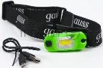 Фонарь налобный GAUSS GFL408 3W 150lm Li-ion 300mAh LED