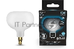 Лампа GAUSS Filament А190 10W 890lm 4100К Е27 milky диммируемая LED