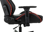 Кресло игровое A4Tech Bloody GC-840 черный, сиденье черный, эко.кожа, с подголов. крестов. металл черный, пластик черный