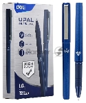 Ручка гелевая Deli Upal EG61-BL синий d=1мм син. черн.
